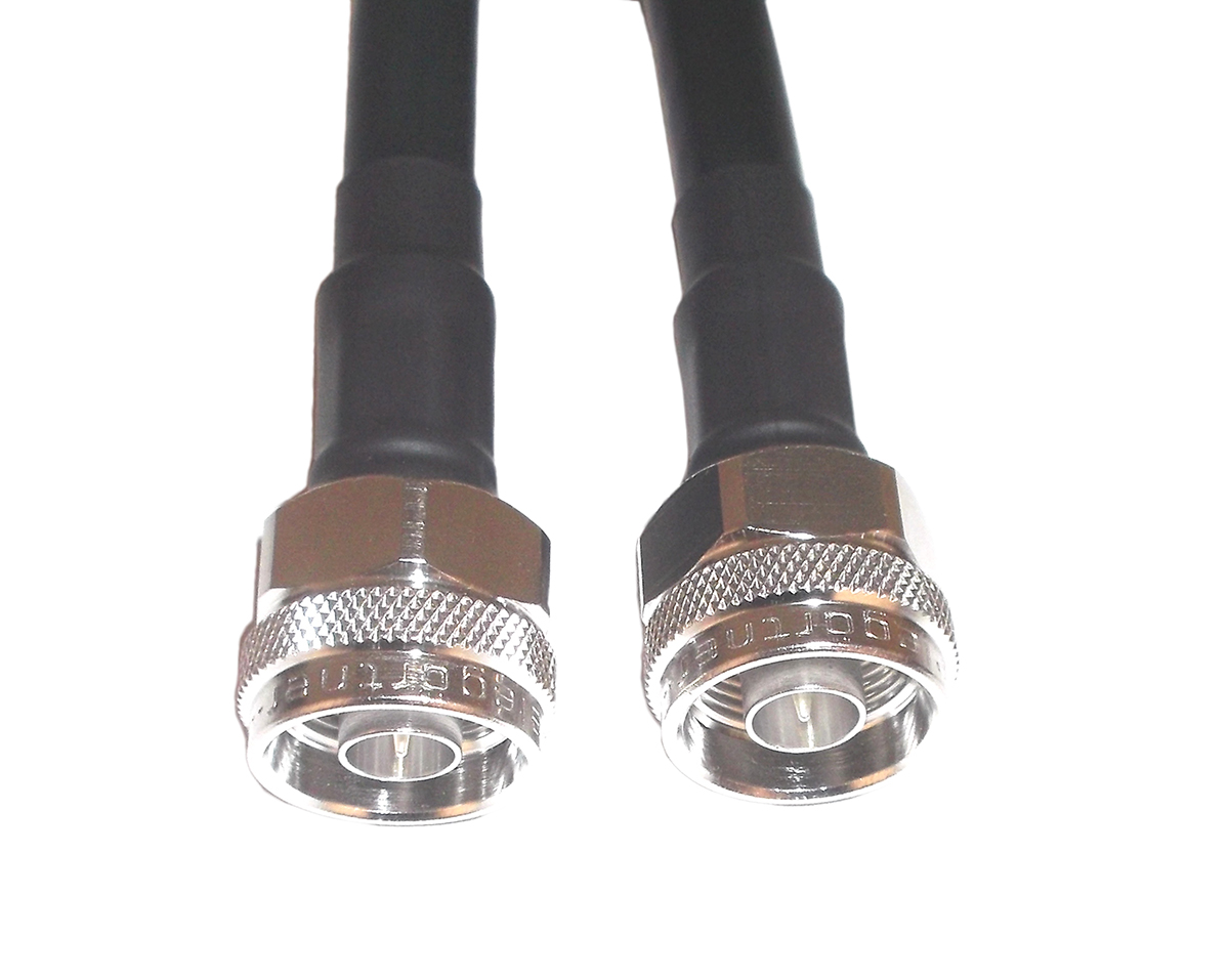 Telegartner L09999 Series, 500 mm, RG214 Coaxial, Terminated 50 Ω