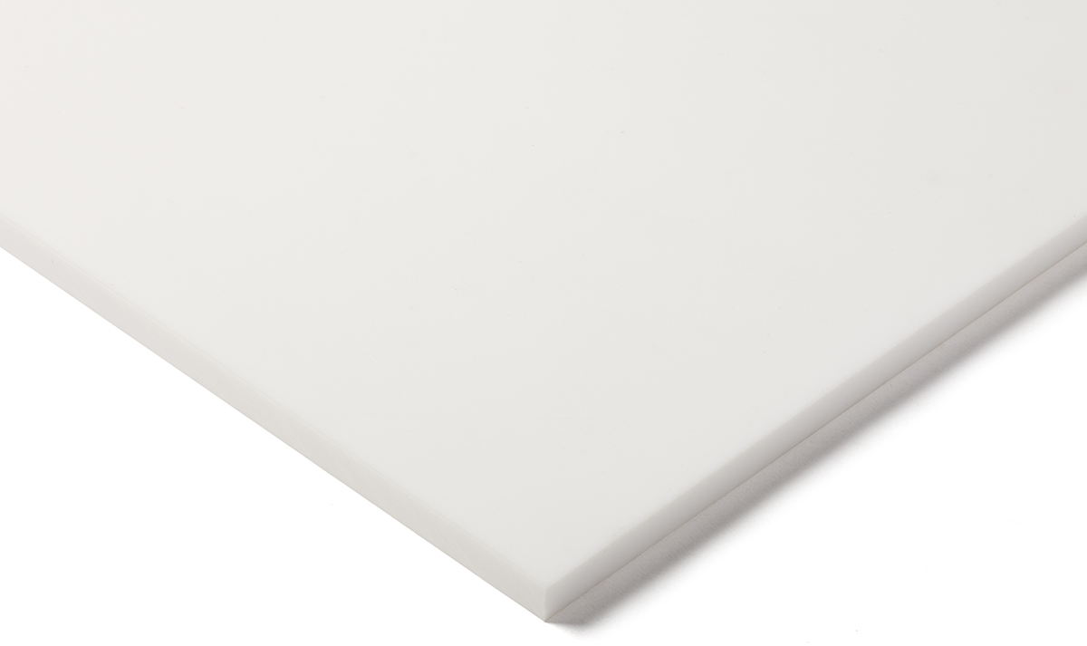RS PRO White Plastic Sheet, 600mm x 300mm x 1.5mm
