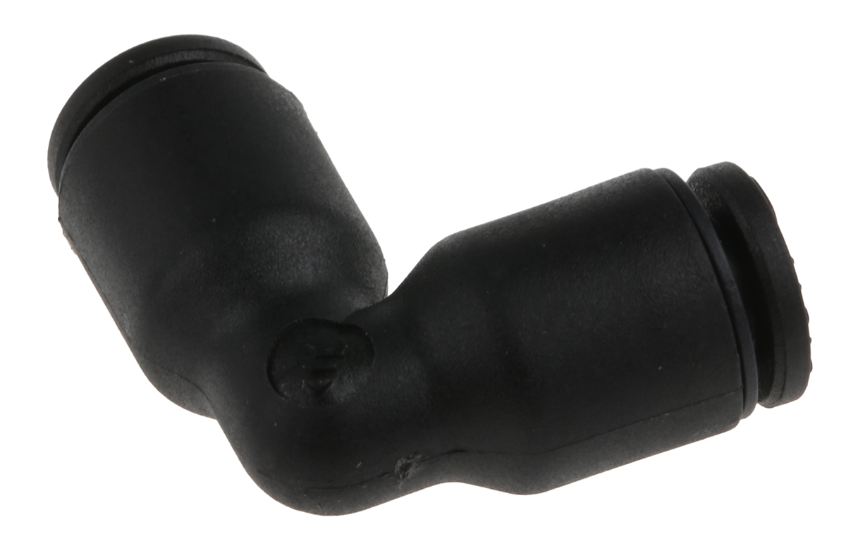 Legris LF3000 Series Elbow Tube-toTube Adaptor, Push In 4 mm to Push In 4 mm, Tube-to-Tube Connection Style