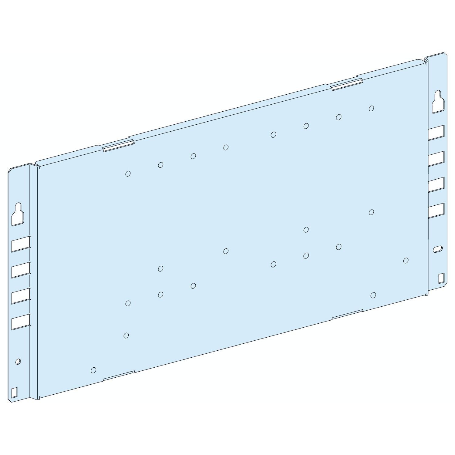 Schneider Electric PrismaSeT G Series Sheet Steel Mounting Plate for Use with PrismaSeT G enclosure, PrismaSeT P