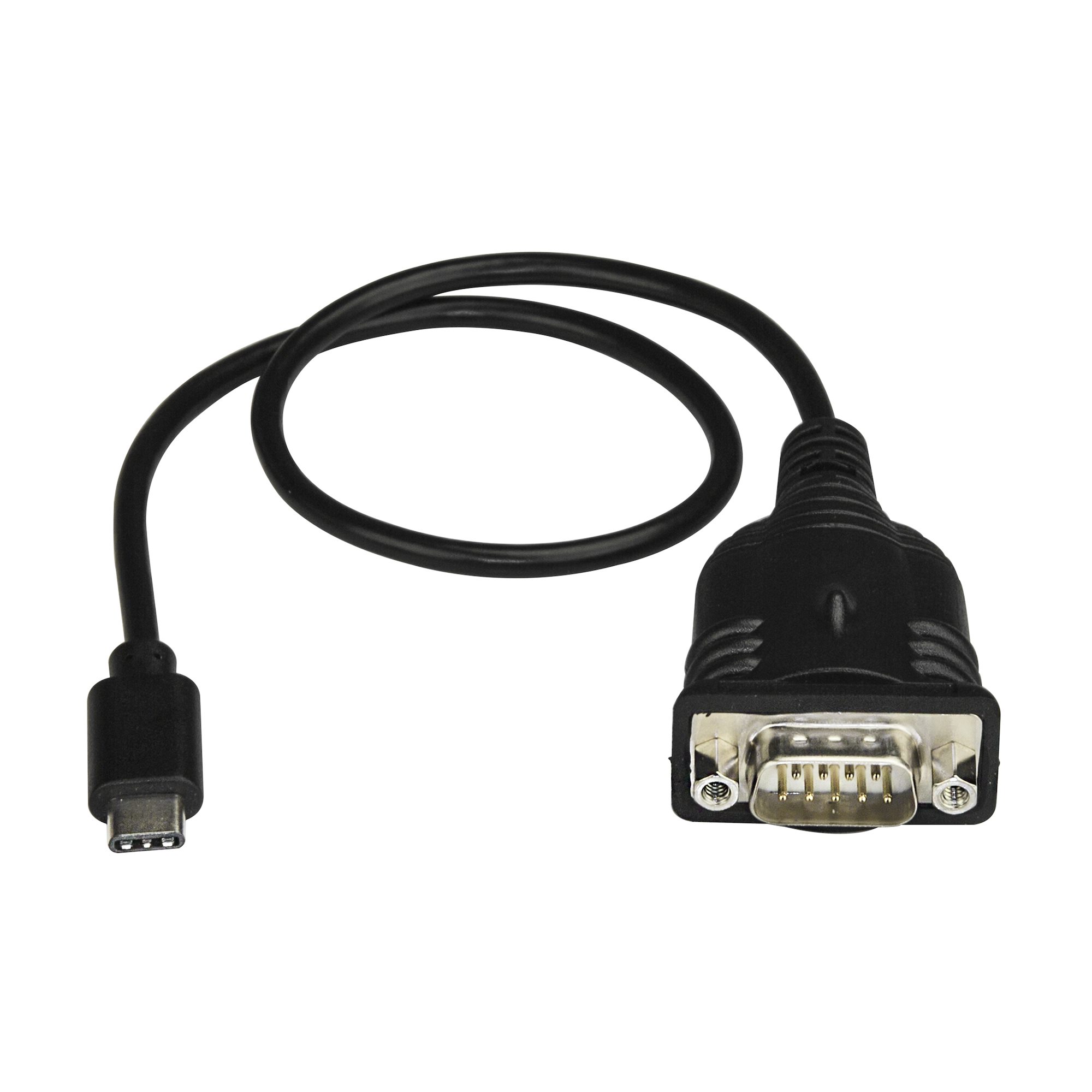 StarTech.com RS232 USB C Male to D-sub, 9 Pin Male Interface Converter