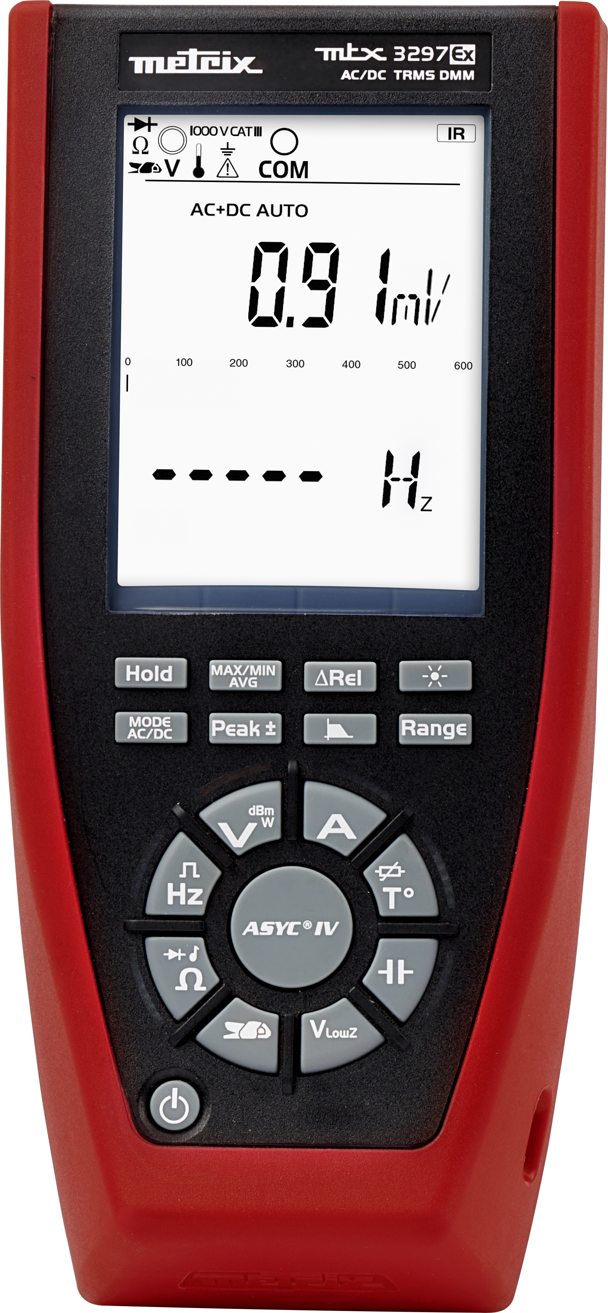 Metrix MTX3297 Digital Multimeter, 10A ac Max, 20A dc Max, 1000V ac Max, ATEX