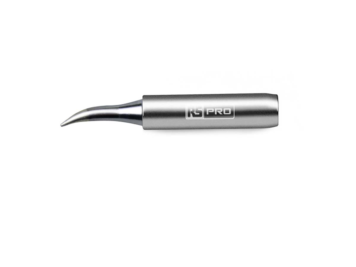 RS PRO 0.5 mm Bent Conical Soldering Iron Tip for use with RS PRO Soldering Irons & Stations