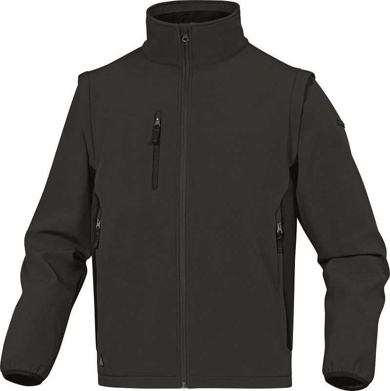 Delta Plus MYSEN2 Grey/Black Softshell Jacket, XL