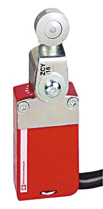 Telemecanique Sensors XCSM Series Roller Lever Limit Switch, 2NO/2NC, 4P, Metal Housing