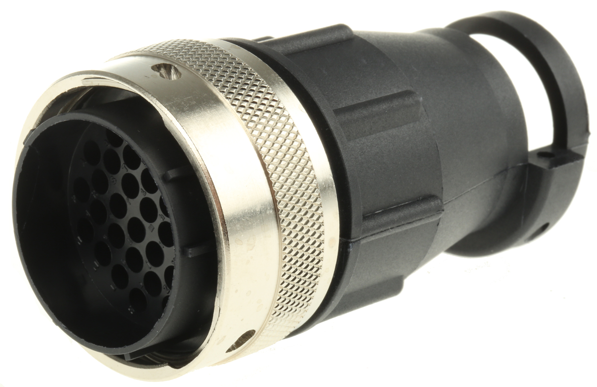 ITT Cannon Circular Connector, 35 Contacts, Cable, Standard Connector, Plug, Male, IP65, Trident Ringlock Series