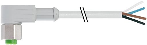 Murrelektronik Limited Female 4 way M12 to Free End Sensor Actuator Cable, 5 m