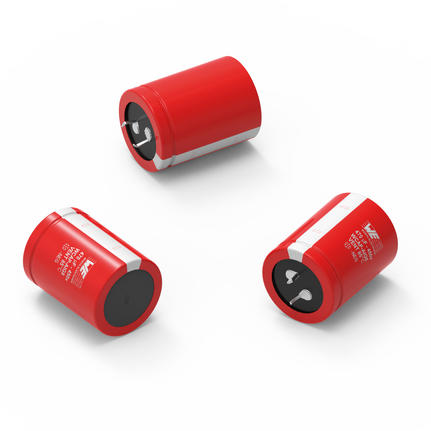Wurth Elektronik 330μF Aluminium Electrolytic Capacitor 400V dc, Snap-In - 861011385023