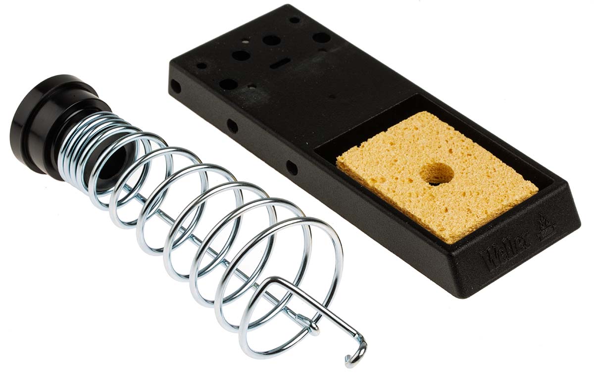Weller Soldering Accessory KH4 Iron Holder, for use with W61 Soldering Iron with a Straight Tip