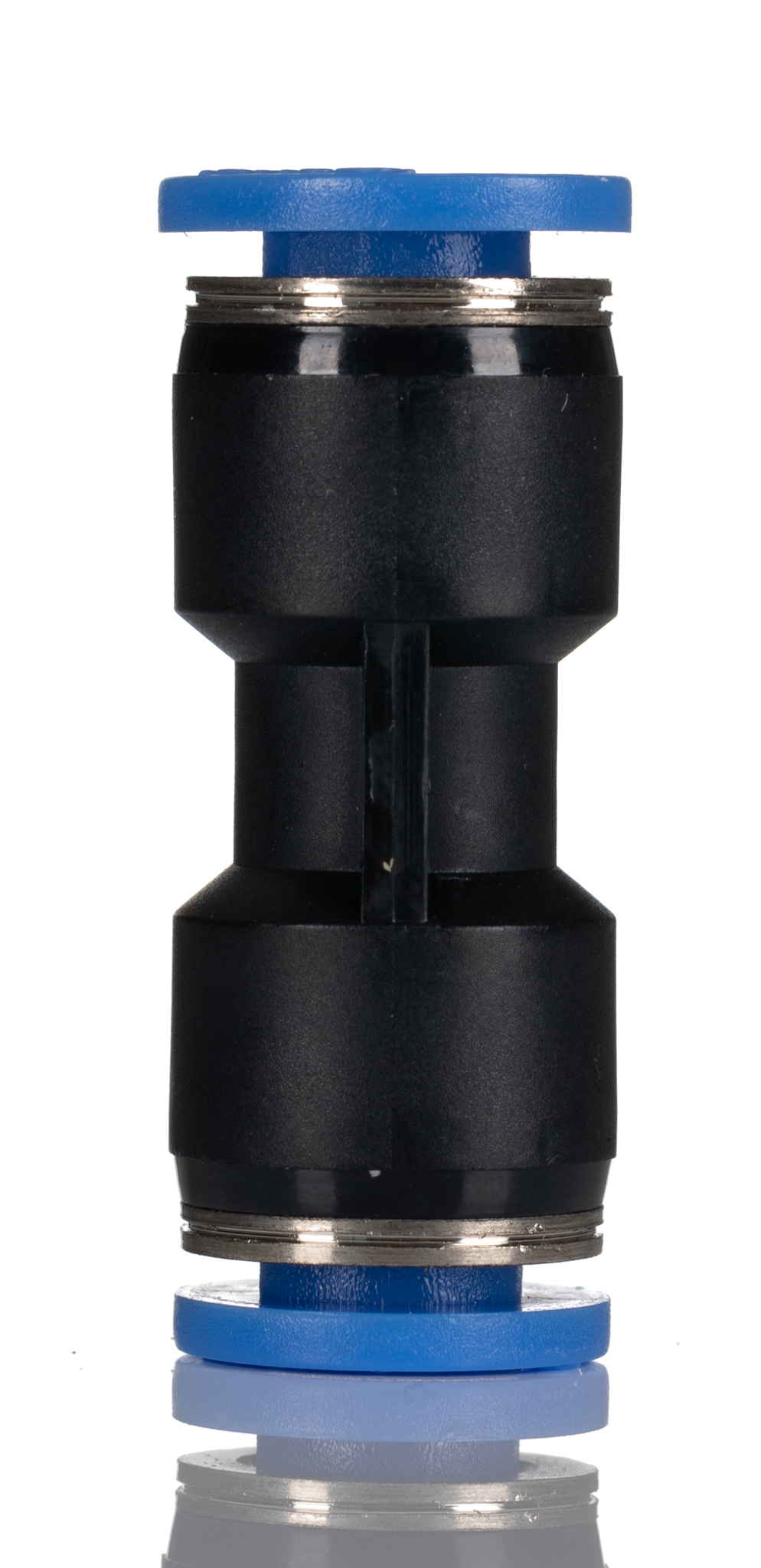 RS PRO Straight Tube-to-Tube Adaptor, Push In 10 mm to Push In 10 mm, Tube-to-Tube Connection Style