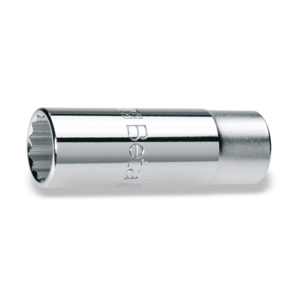 BETA 3/8 in Drive 1/4in Bi-Hexagon; Deep, 12 point, 55 mm Overall Length