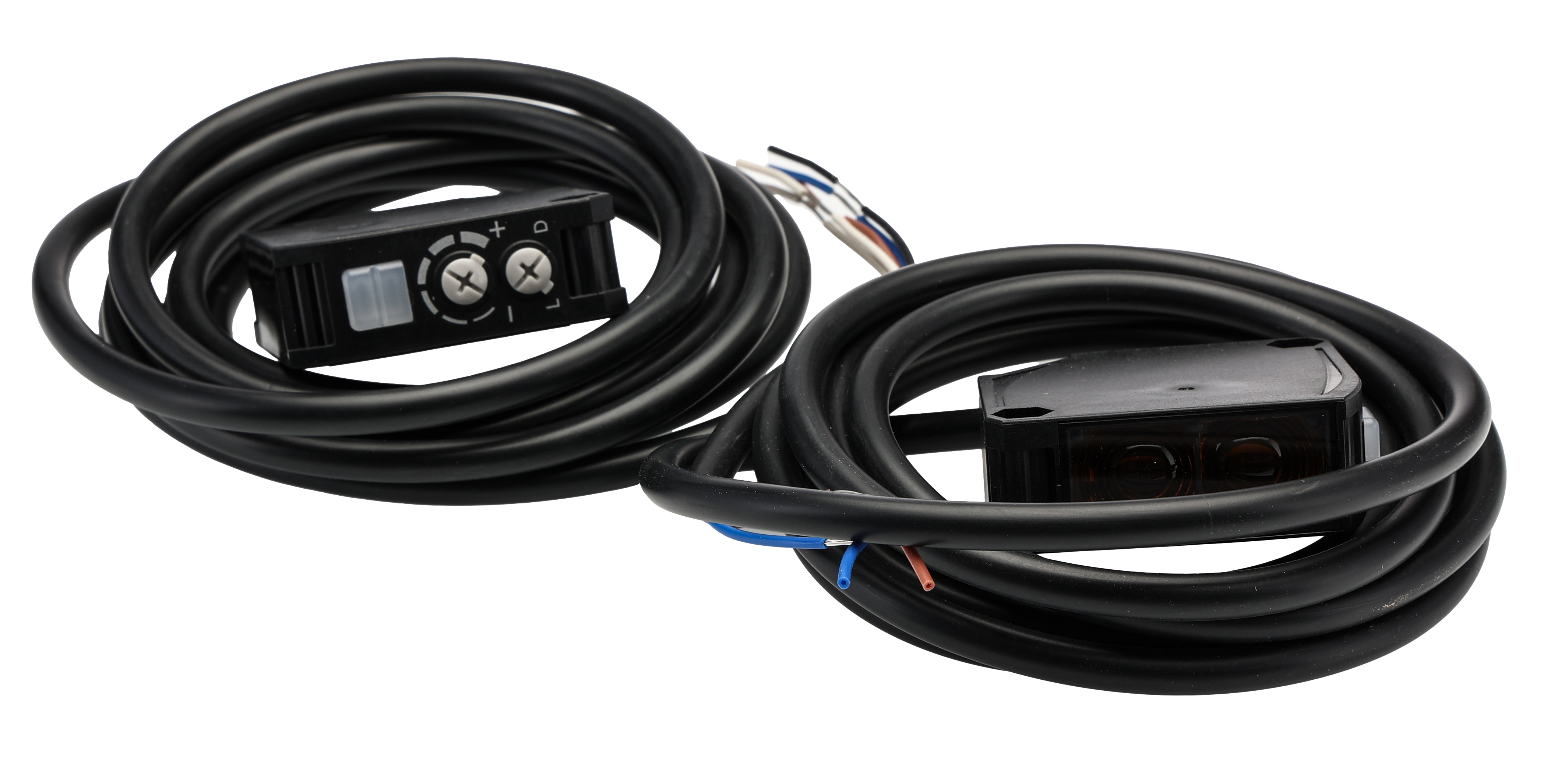 Omron Through Beam Photoelectric Sensor, Block Sensor, 40 m Detection Range