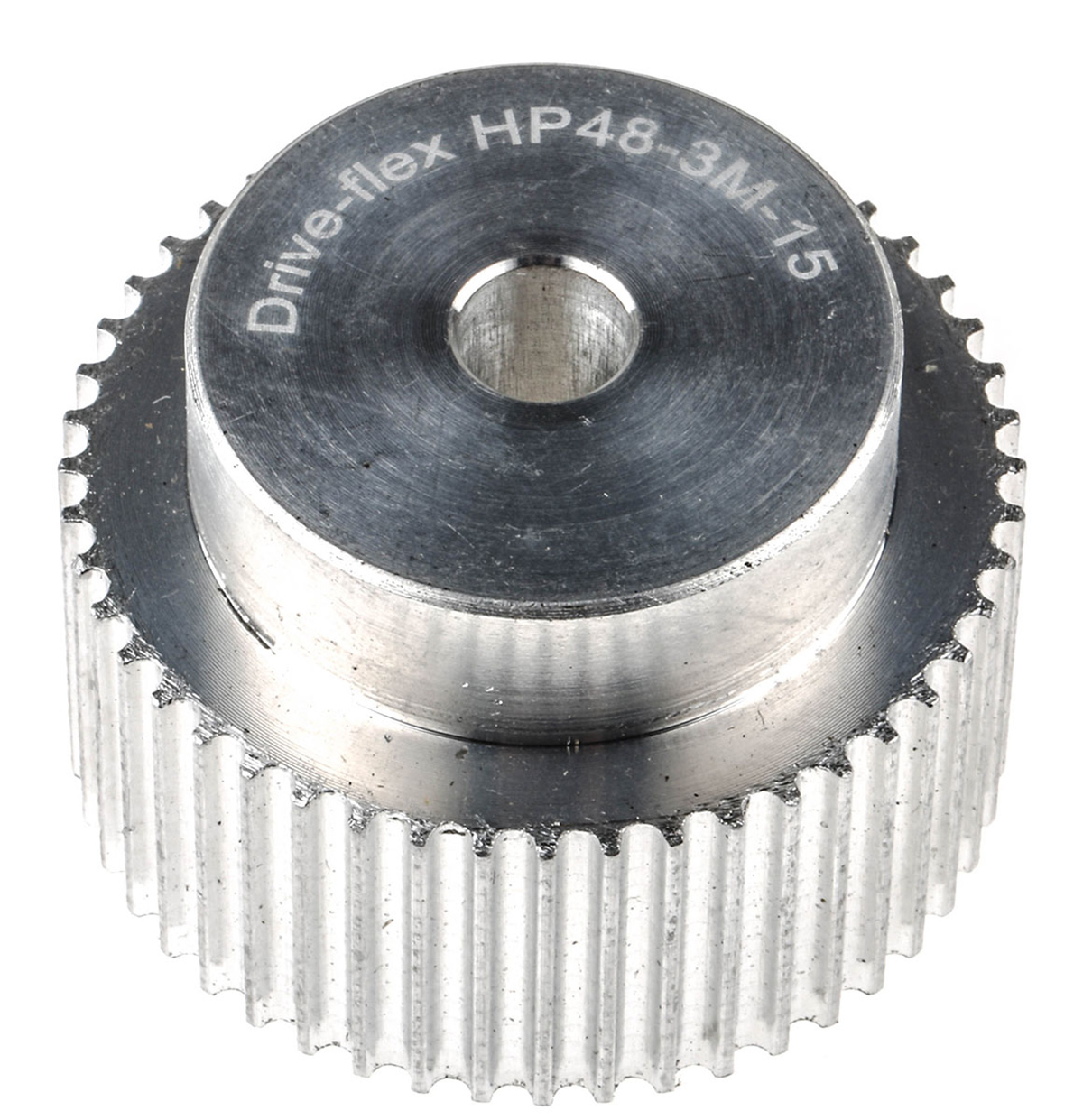 RS PRO Timing Belt Pulley, Aluminium 15mm Belt Width x 3mm Pitch, 48 Tooth