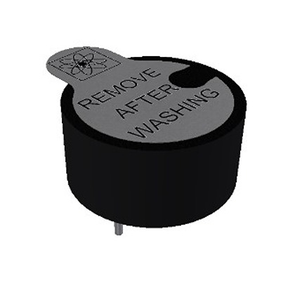 PUI Audio 80dB(A) Through Hole External Piezo Buzzer Transducer, 13.8 x 13.8 x 6.8mm, 1V Min, 20V Max