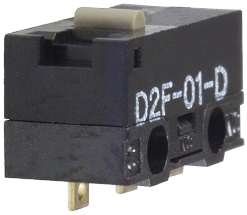 Omron Pin Plunger Micro Switch, Solder Terminal, 3 A @ 125 V ac, SPDT, IP40
