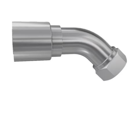 Parker Hydraulic Swivel 5/16 in Hose to M18 x 1.5 Female, 1CE48-12-5