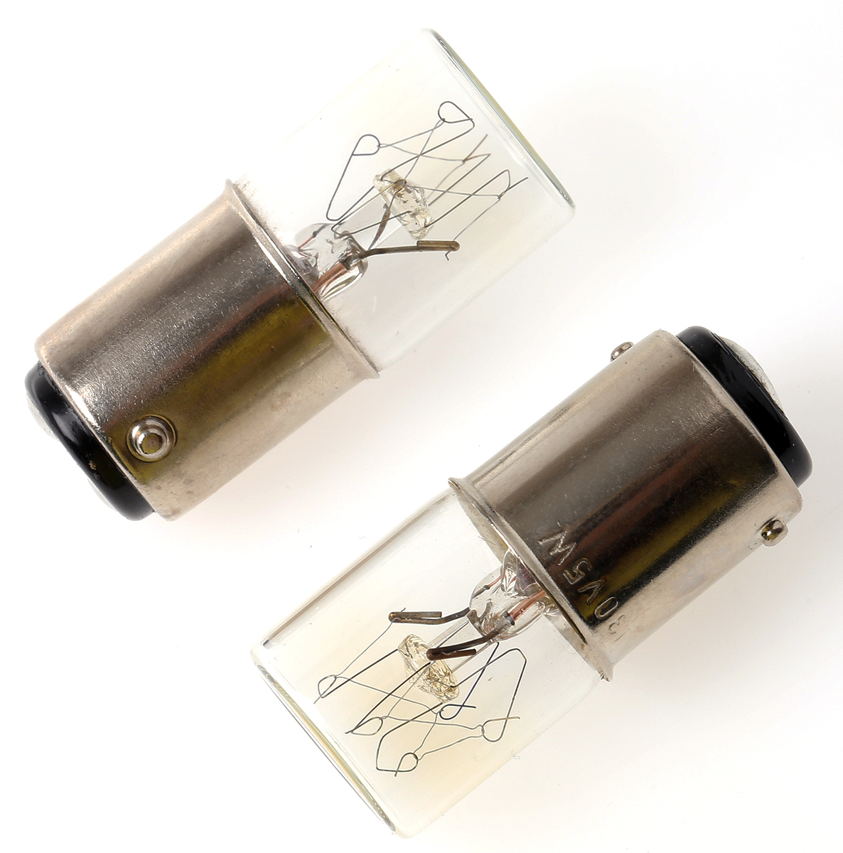 Orbitec BA15d Indicator Light, Clear, 130 V, 38 mA, 2000h