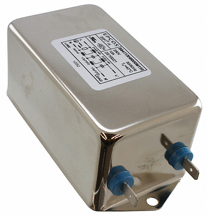EPCOS, B84113H 10A 250 V ac/dc 50 → 60Hz, Chassis Mount EMC Filter, Lug, Tab Connector, Single Phase