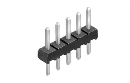 Hirose A4B Series Right Angle Through Hole Pin Header, 2 Contact(s), 2 mm Pitch, 1 Row, Unshrouded