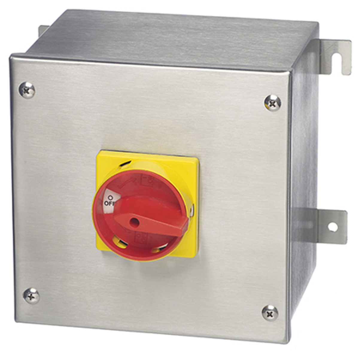 RS PRO 4P Pole Panel Mount Isolator Switch - 63A Maximum Current, IP65