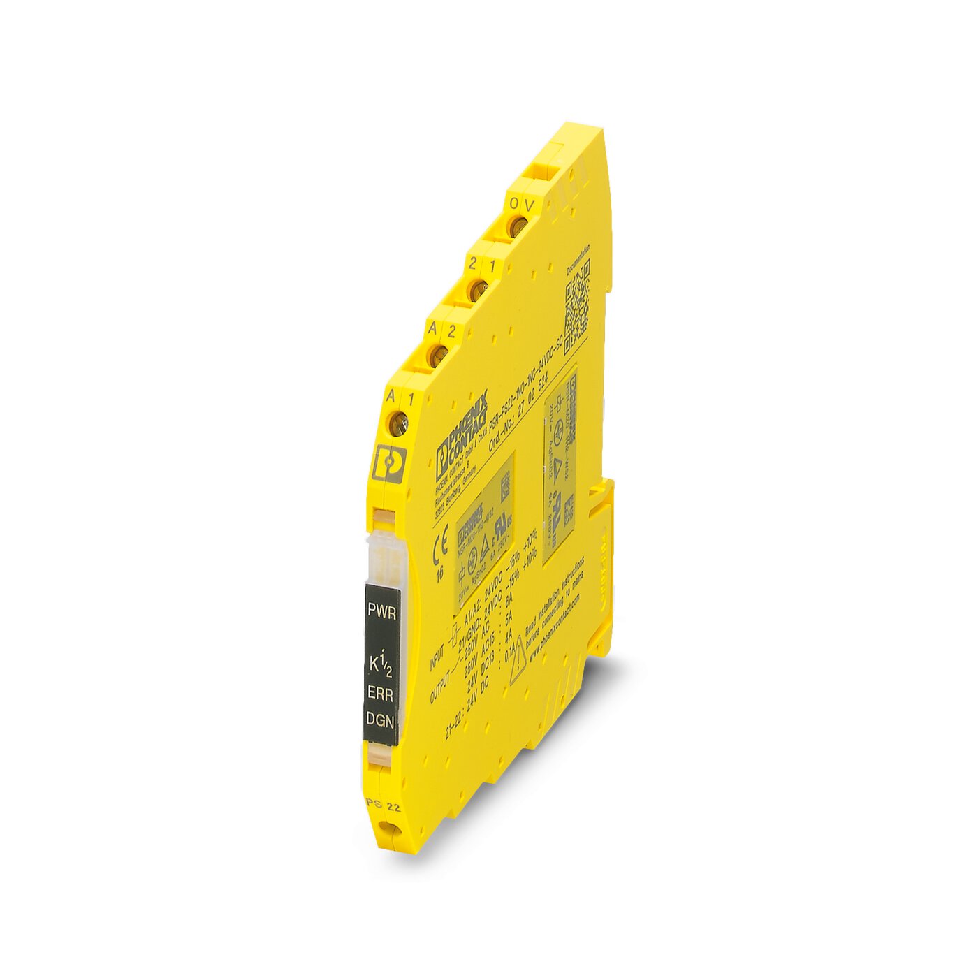 Phoenix Contact Dual-Channel Safety Relay, 24V dc, 1 Safety Contacts