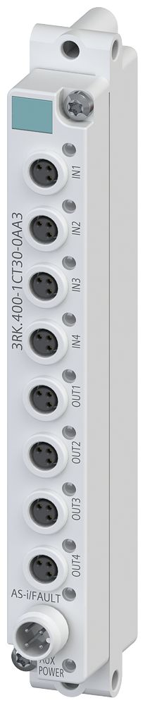 Siemens AS-I K20 Series Digital I/O Module for Use with Field Work, Digital, Digital