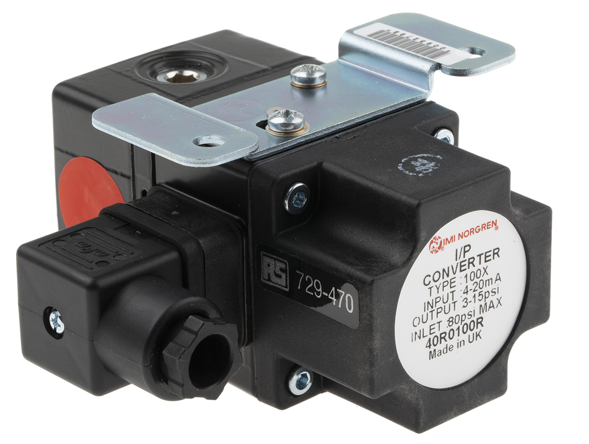 Watson Smith 0.85L/min NPT 1/4 Female IP Converter, 3psi to 15 psi, 4-20mA input