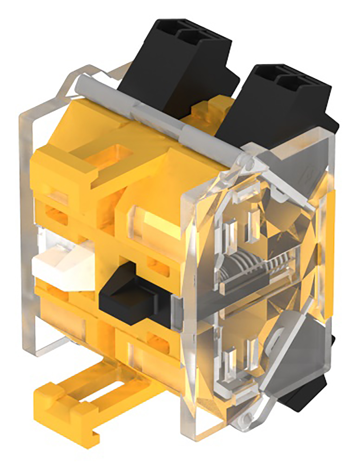 EAO Contact Block for Use with Series 04 Switches, 250V ac, 2NO