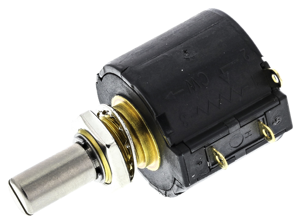 Bourns 3549 50kΩ Rotary Potentiometer 10-Turns 1-Gang Panel Mount, 3549S-1AA-503A