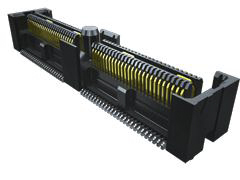 Samtec QFS Series Straight Surface Mount PCB Socket, 104-Contact, 2-Row, 0.63mm Pitch, Solder Termination
