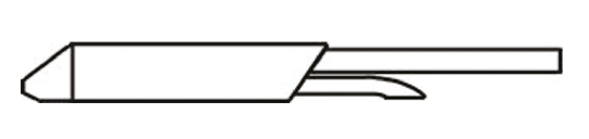 Metcal 1.5 mm Straight Conical Soldering Iron Tip