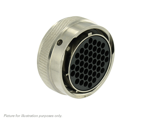 Souriau Sunbank by Eaton Circular Connector, 48 Contacts, Cable, Standard Connector, Socket, Female, IP68, IP69K, UT0