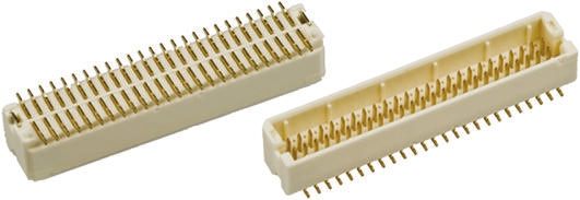 Hirose DF20 Series Straight Surface PCB Header, 10 Contact(s), 1 mm Pitch, 2 Row, Shrouded