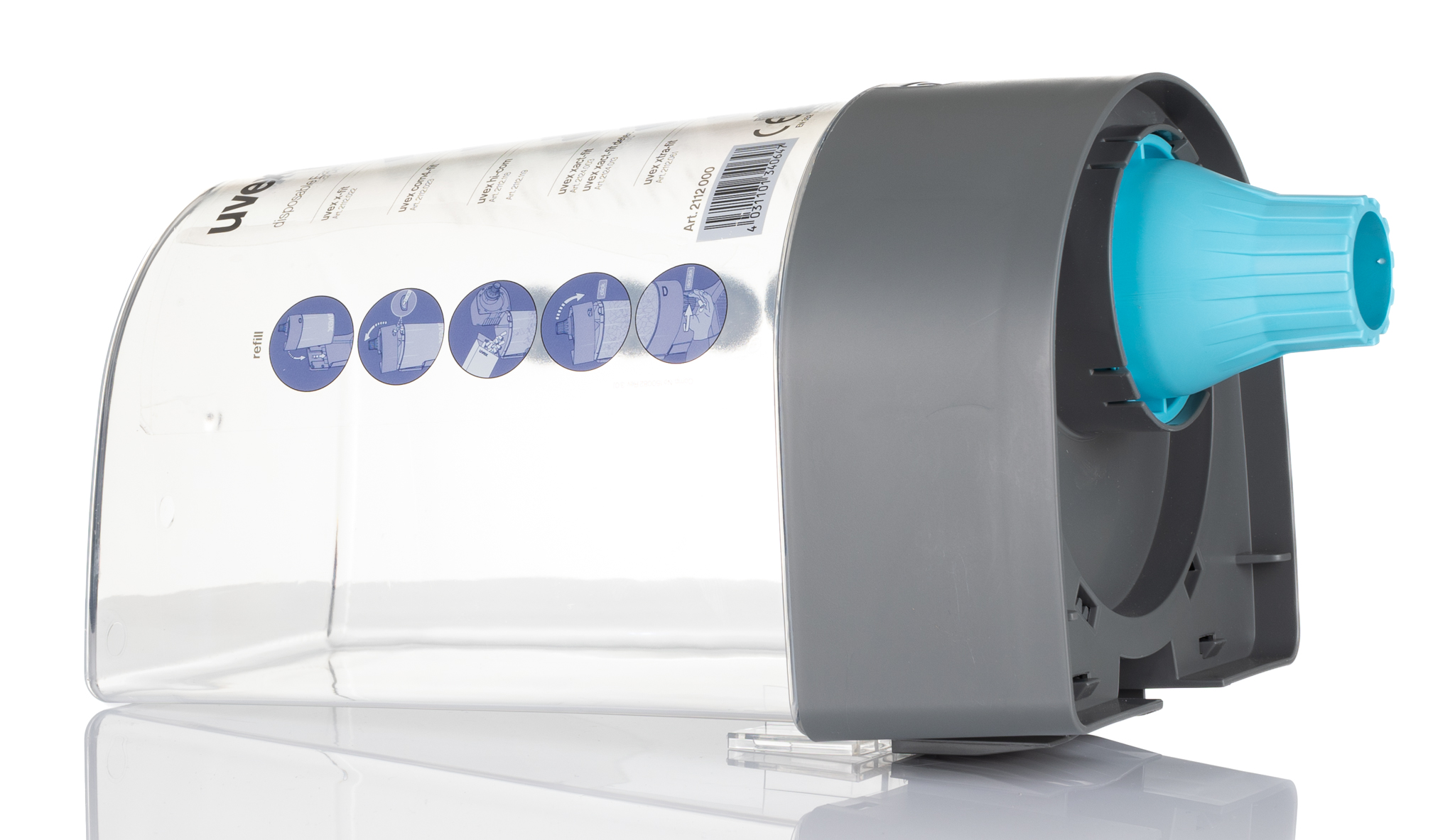 uvex Grey Plug Dispenser