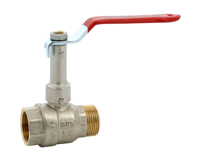 Sferaco Nickel Plated Brass Ball Valve, Ball Valve, Threaded, BSP 2in, 30bar Operating Pressure