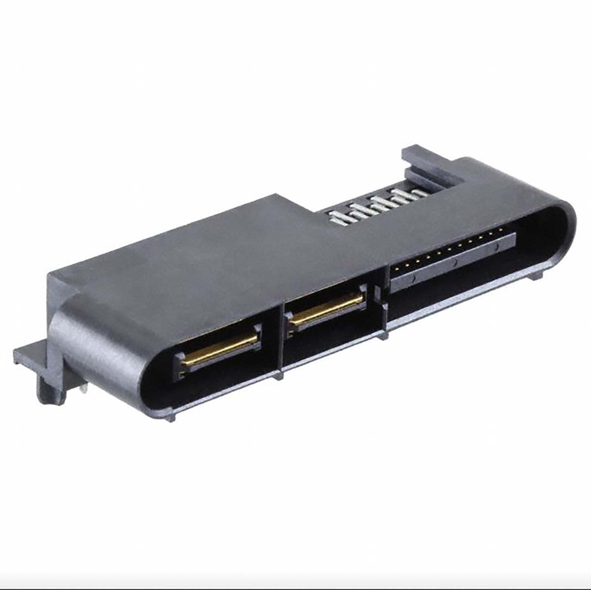Samtec LPHT Series Right Angle Surface Mount PCB Socket, 24-Contact, 7-Row, 1.27mm Pitch, Solder Termination