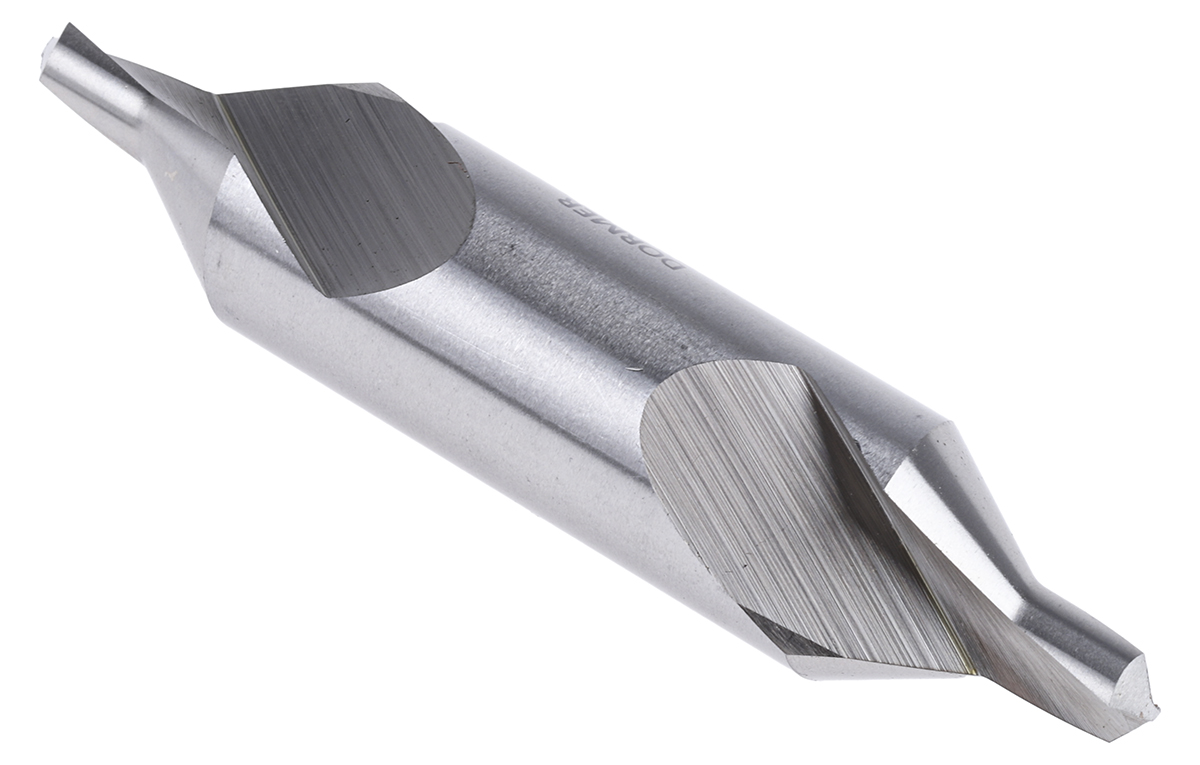 Dormer A225 Series HSS Centre Drill Bit, 1/4" → 5/8" Diameter, 75 mm Overall