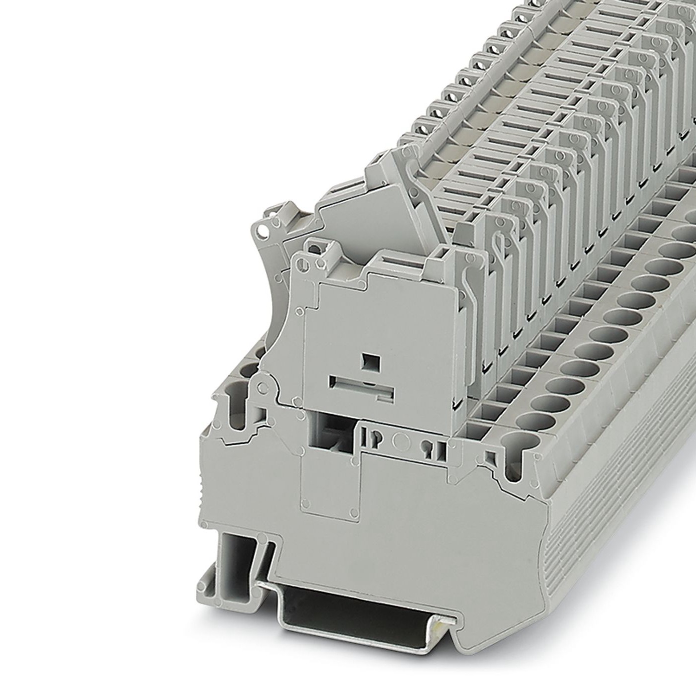 Phoenix Contact 3039890 ST 4-HESI (5X20)GY/GY Series Grey, 4mm², 1-Level, Screw Termination