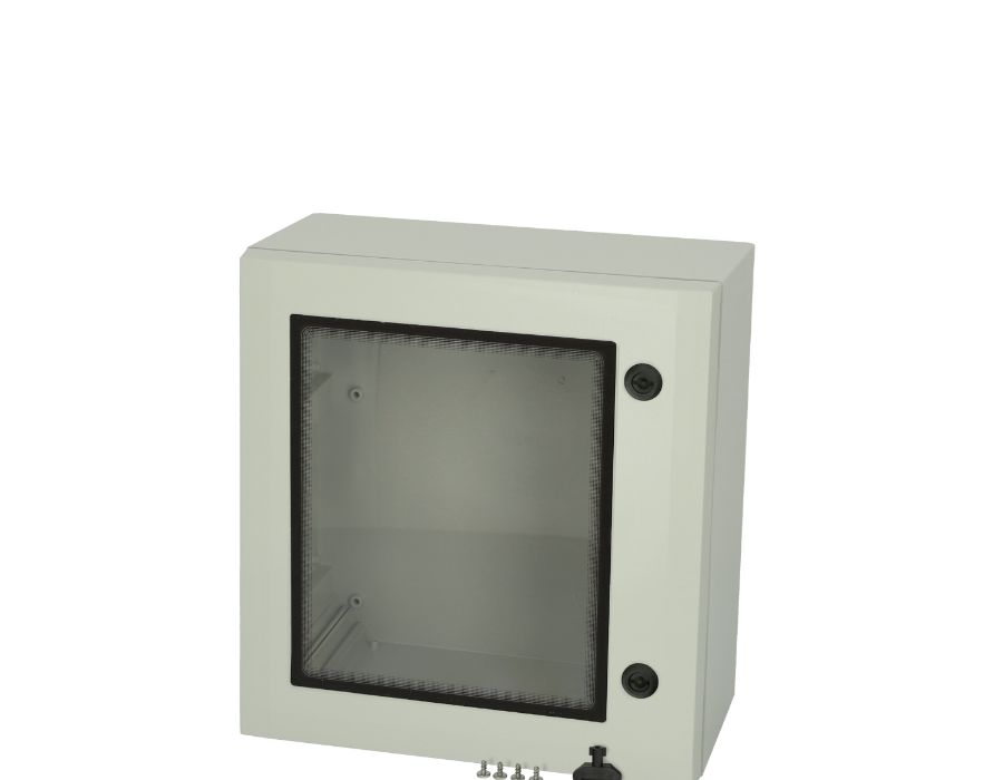 Fibox Polycarbonate Wall Box, IP66, 500 mm x 500 mm x 210mm