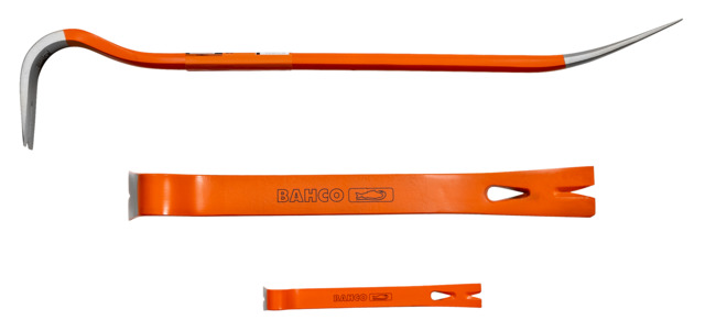 Bahco Crow Bar Set, 188 mm, 374 mm, 621 mm Length