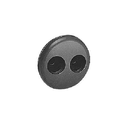 Siemens Black Rubber Round 8HP1806