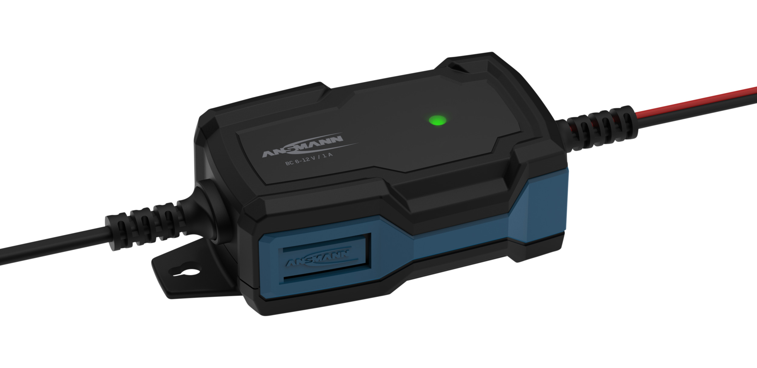 Ansmann 1001-0142 Battery Charger For Lead Acid 6 V, 12 V 3 → 6 Cell 1A with EU, UK plug