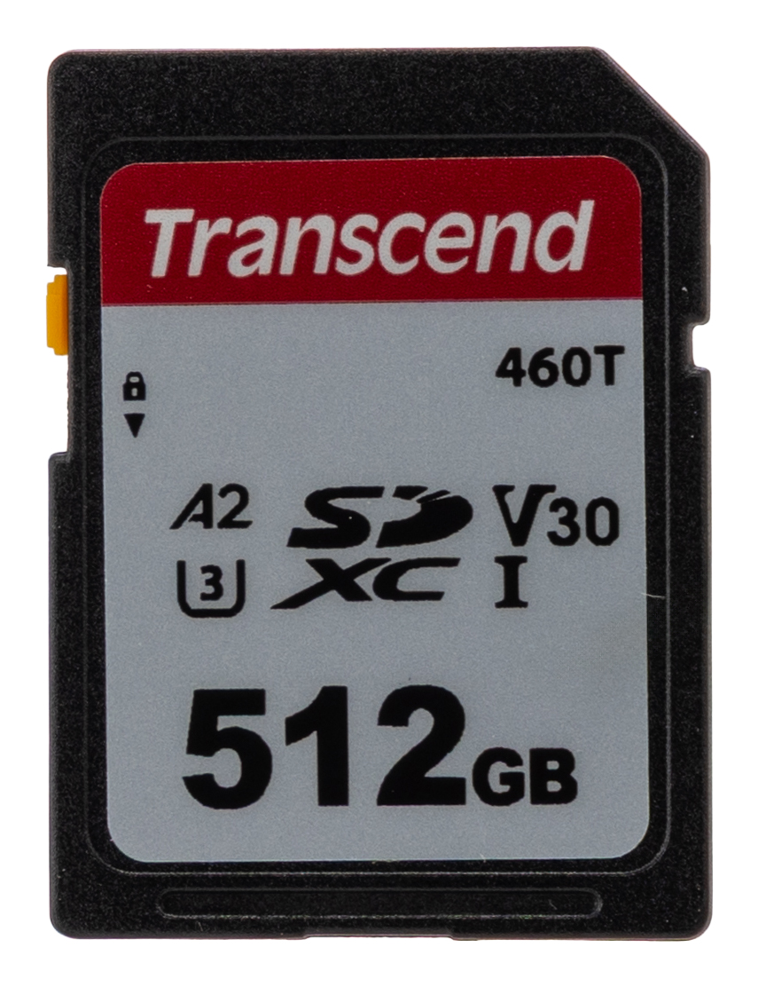Transcend 512 GB Industrial SDXC SD Card, V30