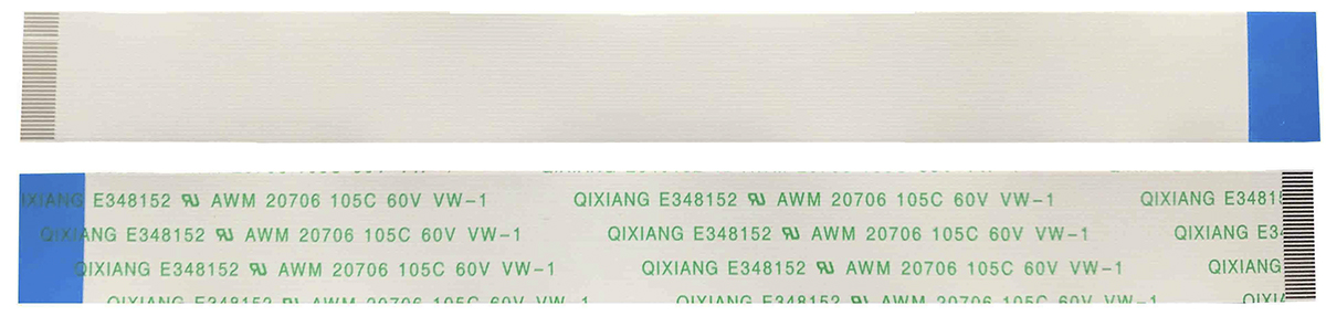 RS PRO FFC Ribbon Cable, 30-Way, 0.5mm Pitch, 50mm Length