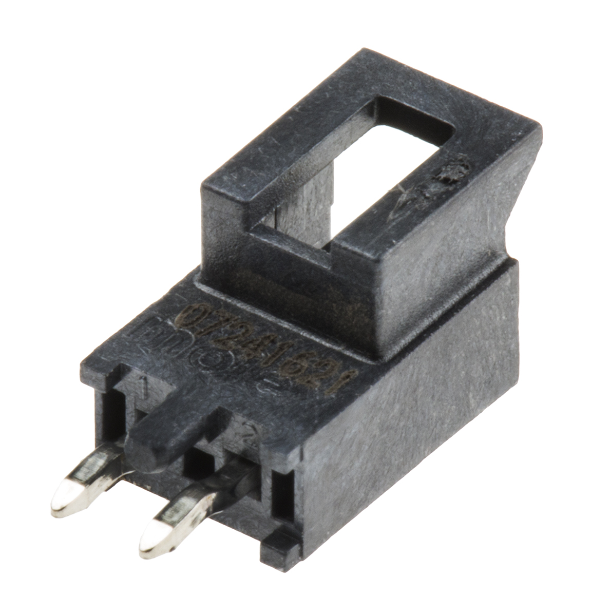 Molex Nano-Fit Series Straight Through Hole PCB Header, 2 Contact(s), 2.5 mm Pitch, 1 Row, Shrouded