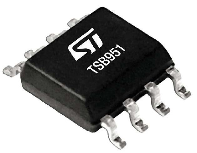 TSB951ILT STMicroelectronics, Operational Amplifier, 52 MHz, 5-Pin 36 V SOT-23-5L