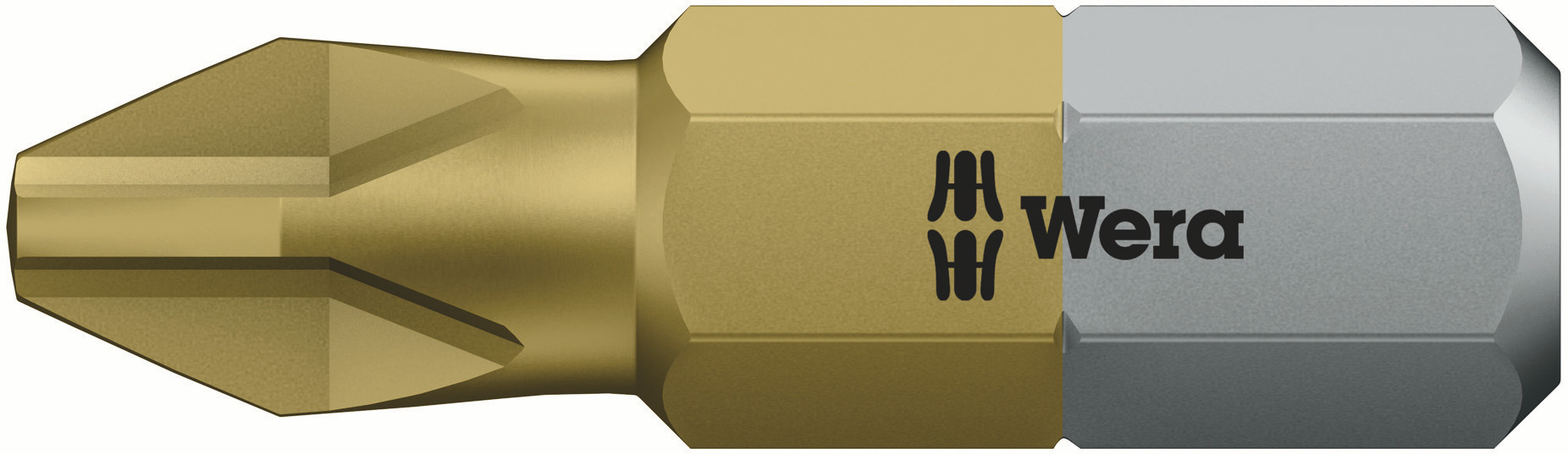 Wera Phillips Screwdriver Bit, PH2 Tip