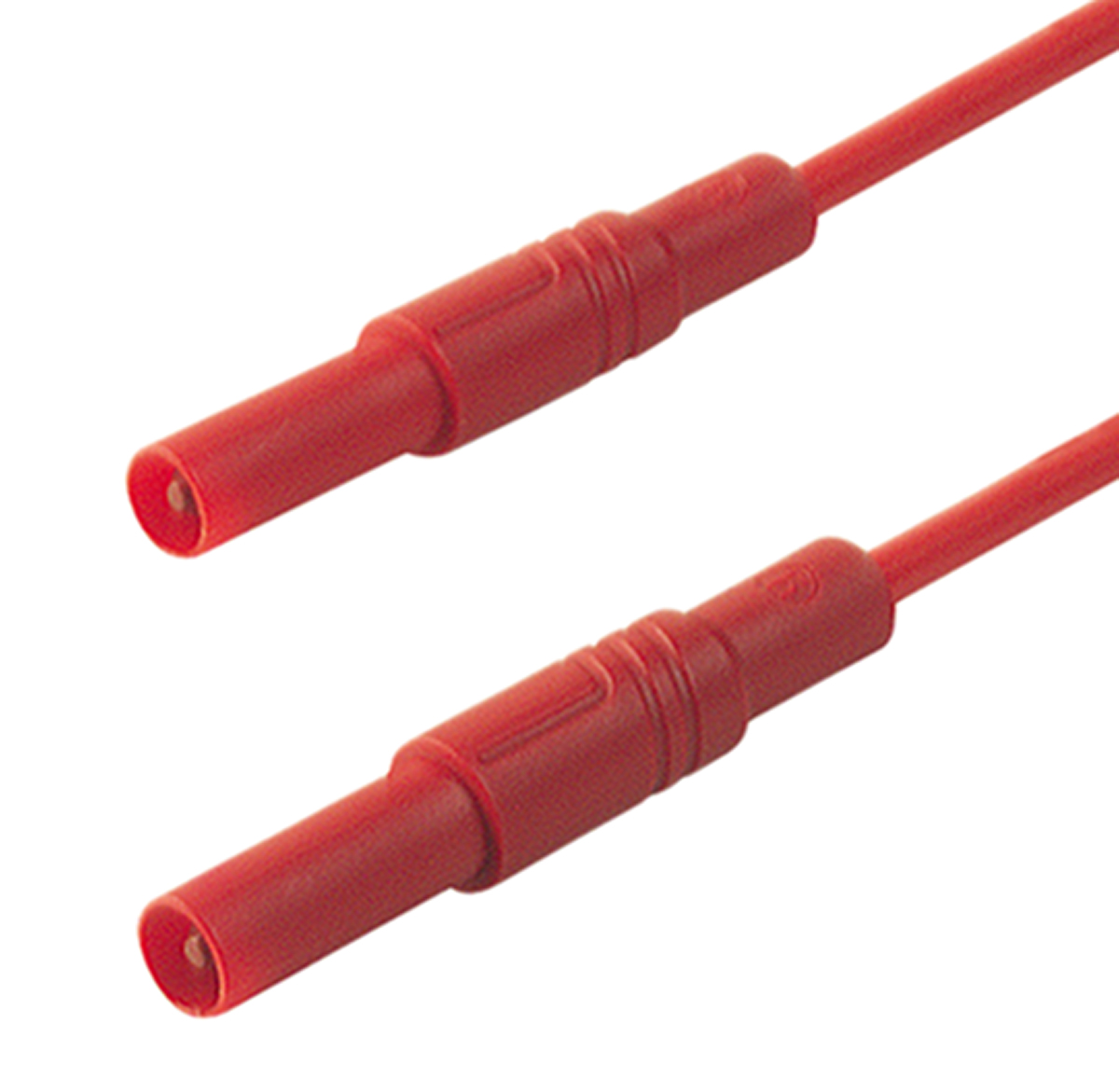 Hirschmann Test & Measurement, 16A, 1000V ac/dc, Red, 500mm Lead Length