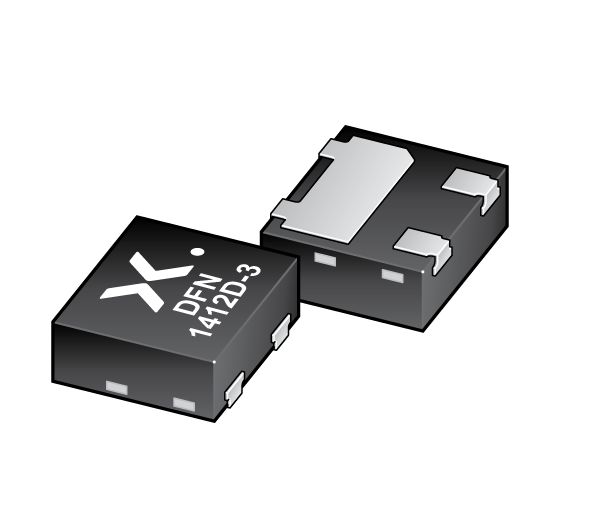 Nexperia PESD2CANFD27U-QCZ, Bi-Directional ESD Protection Diode DFN1412D-3
