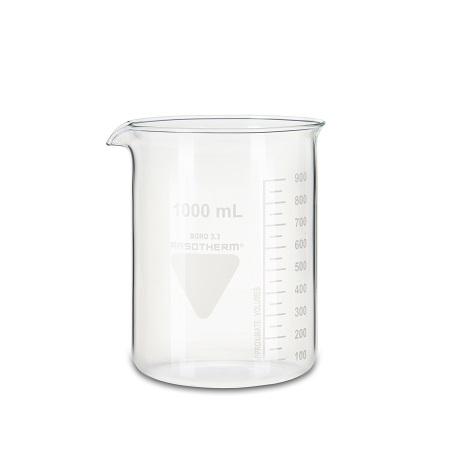RS PRO Borosilicate Glass 1L Beaker